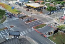 substituição rotatória semáforo parque amazônia Goiânia, rotatória semáforo parque amazônia Goiânia, rotatória semáforo avenidas transbrasiliana e feira de Santana Parque Amazônia, rotatória semáforo parque Amazônia, semáforo avenidas transbrasiliana e feira de Santana Goiânia